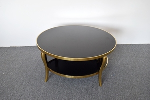 C10 Oro <span class=keywords><strong>rotondo</strong></span> di <span class=keywords><strong>vetro</strong></span> tavolino <span class=keywords><strong>per</strong></span> soggiorno - Product Image 4