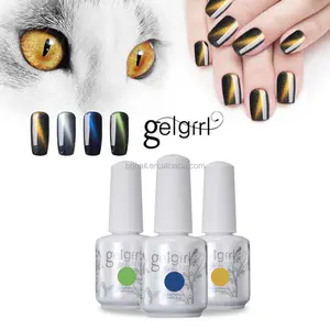 Produk Fashion Kosmetik Organik Cat Kuku Led Gel, Gel Kuku Jepang, Uv Gel Mata Kucing Massal