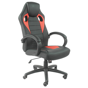 <span class=keywords><strong>Chaise</strong></span> de bureau de gaming en cuir, style siège de course - Product Image 3