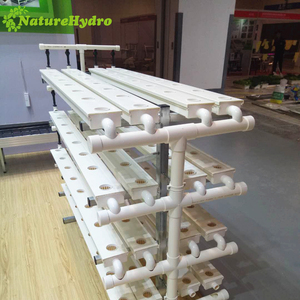 Hidropónica de la tubería de pvc de plástico de nft tubos crecer los sistemas de canales - Product Image 2