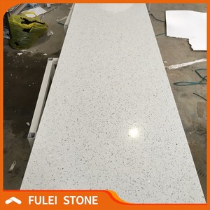 Giá Rẻ Trung Quốc Nhân Tạo <span class=keywords><strong>Sparkle</strong></span> Trắng Galaxy Đá Thạch Anh <span class=keywords><strong>Countertop</strong></span> - Product Image 1