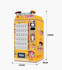 Máy Bán Hàng Tự Động Chạy Bằng Tiền Xu Thông Minh Máy Trò Chơi Bán Hàng Tự Động 24 Giờ Tự Động Bán Đồ Ăn Và Đồ Uống Tự Động - Product Image 2