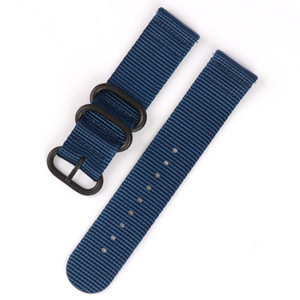 Eraysun-Bracelet sport de remplacement réglable en nylon tissé de 22mm avec boucle en métal pour <span class=keywords><strong>Samsung</strong></span> Galaxy Watch <span class=keywords><strong>46mm</strong></span> <span class=keywords><strong>Gear</strong></span> <span class=keywords><strong>S3</strong></span> <span class=keywords><strong>Classic</strong></span> - Product Image 5