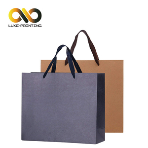 Papel Kraft bolsa de regalo de asas/mercancía compras al por menor bolso del partido - Product Image 2