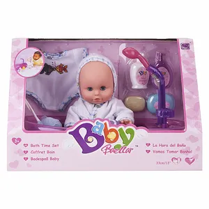 2018 top vendas silicone renascer boneca do bebê com boa qualidade engraçado acessórios de banheira para crianças melhor presente