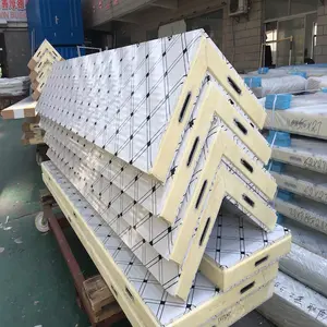 Corner PU sandwich panel for cold room clean room