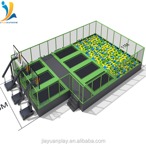 <span class=keywords><strong>Trampoline</strong></span> de parc <span class=keywords><strong>rectangulaire</strong></span> pour adultes, style européen, avec toit - Product Image 5