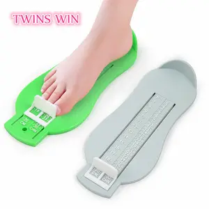 Hot sale daily use product Children's baby buy shoes feet long measurement plastic ruler wholesale foot ruler