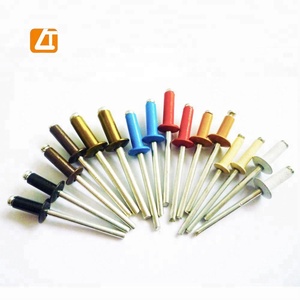 <span class=keywords><strong>Rivet</strong></span> aveugle en aluminium coloré, tête en forme de dôme, norme id7337, <span class=keywords><strong>4x12</strong></span> - Product Image 5
