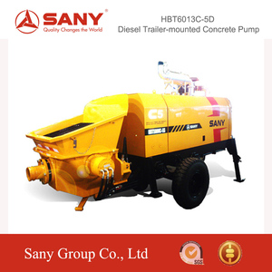 SANY HBT6013C-5D Advanced Hydraulic System für Dieselanhänger-montierte Beton pumpe von Putzmeister Stationäre Beton pumpe - Product Image 3