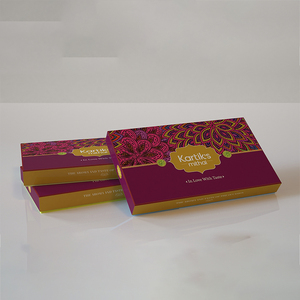 Venta Caliente <span class=keywords><strong>Precio</strong></span> Directo de Fábrica Diseño de Caja de Cartón para Dulces Caja de Alimentos Hecha a Mano Cajas Rígidas con Tapa y Base de Cartón YL Packaging Accept - Product Image 4