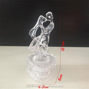 <span class=keywords><strong>Luz</strong></span> Nocturna romántica para parejas de colores, luces LED de cristal acrílico para amantes, novedad, regalos de boda para el hogar - Product Image 5