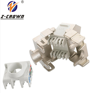 Module keystone blindé Cat6A FTP, <span class=keywords><strong>RJ45</strong></span>, dispositif réseau 180 degrés - Product Image 3