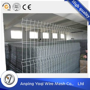 PVC pulverización de flexión de metal utilizado <span class=keywords><strong>para</strong></span> jardín anti-subida rígida soldada paneles de la cerca de malla de alambre - Product Image 4