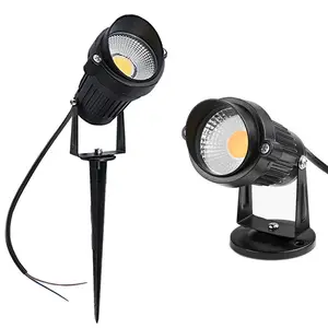 De alta potencia de 3W 5 W 7 vatios Ip65 impermeable 3000k 6000k al aire libre luz de pared de jardín con 12v/24 voltios