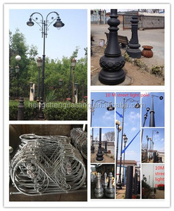 ขายร้อนกลางแจ้งตกแต่งเสาไฟถนน - Product Image 5