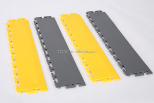 Lồng vào nhau chống trượt nhựa PVC nhà để xe gạch lát sàn cao su sàn Mat cho Heavy Duty kho hội thảo nhà sản xuất - Product Image 3
