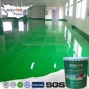 Removable Epoxy Resin Floor Paint on Concrete