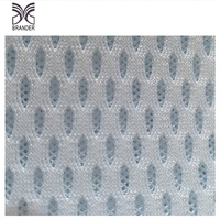 Tissu maillé 3D respirant 100 % polyester tricoté, teint en fil, ignifuge pour oreillers et textiles de maison