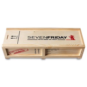 plain pine wood gift box with sliding lid wooden single watch box