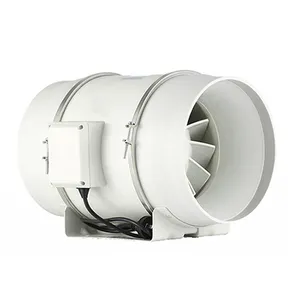 Ventilateur de conduit hydroponique en ligne à flux mixte, 6, 8, 10 pouces, pour tente de croissance, à faible bruit, personnalisé, marque, Logo personnalisable, 100 pièces - Product Image 1