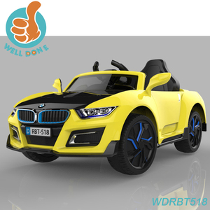 Molto fresco Con Licenza bmw ruote modello, ride on auto elettrica per i bambini con logo WDRBT518 - Product Image 2