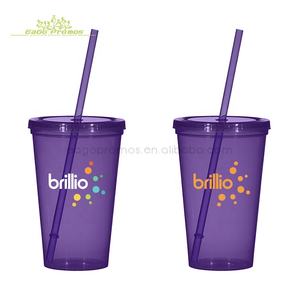 แก้วทัมเบลอร์ติดผนังสองชั้นพร้อมหลอดทำโลโก้ได้ตามต้องการ2024 2023เซี่ยงไฮ้ eago - Product Image 2