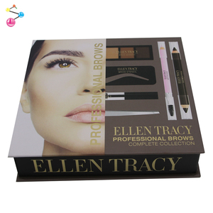 Lujosa Etiqueta Privada, vendedor cuadrado de pestañas, maquillaje personalizado, embalaje cosmético, lápiz de cejas, cepillo, tijeras, caja de papel - Product Image 2