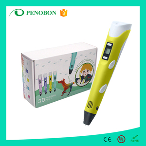 2017 Penobon venta caliente OEM personalizado 3d pluma con pantalla LCD nueva 3 <span class=keywords><strong>d</strong></span> pluma - Product Image 5