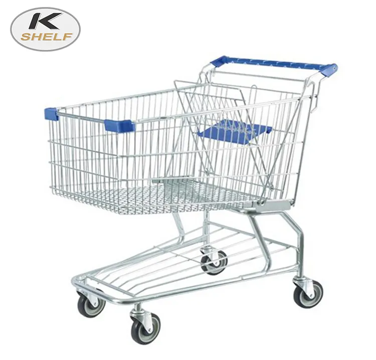 Retail Basket Trolley Supermarket Shopping Trolley Cart