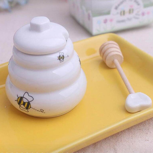 Set Regalo in Ceramica 'Meant to Bee' per Matrimonio, Bomboniere per Baby Shower, Decorazione - Product Image 3