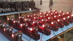 Câu lạc bộ đêm chùm dẫn DJ Ánh sáng 4-<span class=keywords><strong>head</strong></span> mini <span class=keywords><strong>LED</strong></span> chùm di chuyển đầu thanh <span class=keywords><strong>4x10W</strong></span> RGBW - Product Image 3