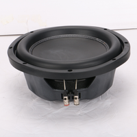 Subwoofer poco profundo de 10/12 pulgadas para DC 12V Car 250W Rms Slim Underseat Woofer Speaker