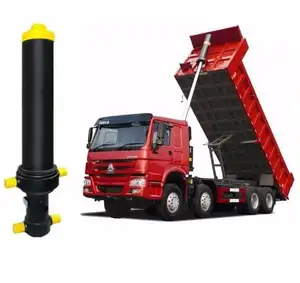 telescopic hydraulic cylinder for dump trailer car