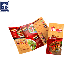 Trung Quốc 10 năm của nhà sản xuất bù đắp máy in menu gấp Takeaway bao bì thực phẩm & Sản phẩm in ấn - Product Image 1