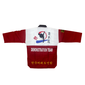 Venta al por mayor de algodón ligero de alta calidad <span class=keywords><strong>Dobok</strong></span> para Woosung Kickboxing & Taekwondo estilos uniforme Kimono de <span class=keywords><strong>mujer</strong></span> en venta - Product Image 2