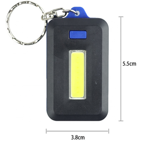 Mẫu Miễn Phí Khuyến Mãi Xách Tay Mini 3 Chế Độ 30 LM Key Chain Flash 3AA Pin Từ Tính 1 Wát Cob LED Key Chain Đèn - Product Image 6