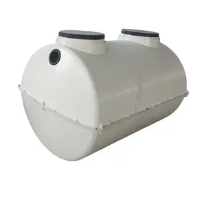 Aangepaste Capaciteit Glasvezel Versterkte Kunststof SMC Gegoten Huishoudelijke HDPE Septic Tank