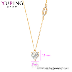 Xuping18k — collier <span class=keywords><strong>en</strong></span> fil de soie plaqué or, modèles, bijoux, ville, vente <span class=keywords><strong>en</strong></span> <span class=keywords><strong>ligne</strong></span>, 44216 - Product Image 3