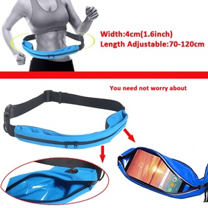 Correa de nailon para perro, accesorio manos libres para correr, cuerda elástica retráctil con bolsa para la cintura, venta al por mayor - Product Image 4