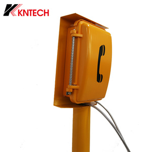 Cabina Telefonica di Emergenza SOS per Piattaforme Ferroviarie con Colonna di Supporto, Telefono Antivandalismo - Product Image 5
