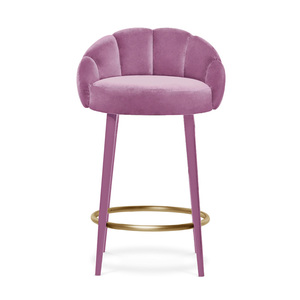<span class=keywords><strong>Tabouret</strong></span> <span class=keywords><strong>de</strong></span> <span class=keywords><strong>bar</strong></span> en <span class=keywords><strong>bois</strong></span> à dossier bas Petals, <span class=keywords><strong>tabouret</strong></span> <span class=keywords><strong>de</strong></span> <span class=keywords><strong>bar</strong></span> en velours, <span class=keywords><strong>tabouret</strong></span> <span class=keywords><strong>de</strong></span> <span class=keywords><strong>bar</strong></span> moderne <span class=keywords><strong>de</strong></span> luxe avec dossier capitonné en forme <span class=keywords><strong>de</strong></span> coquille, velours vert <span class=keywords><strong>foncé</strong></span> - Product Image 6