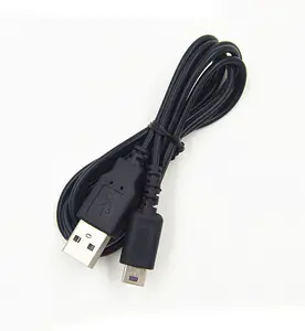 1.2m USB Cable for Nintendo DS Lite/DS Lite/NDSL USB Charger Charging Cable Black New