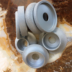 Brazed Diamond Marble Edge Hand <strong>Profile</strong> Wheel Electroplated Diamond Grinding Wheel - Product Image 3