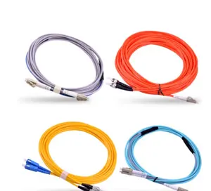 Free Sample SC-FC 0.1mm Plastic single mode multimode Optical Fiber Patch Cord