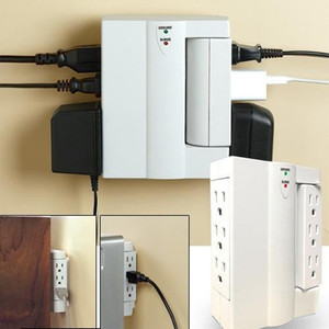 6 Outlet Tường Tap Surge Protector Với Xoay Outlet Side Ổ Cắm Xoay Outlet - Product Image 4