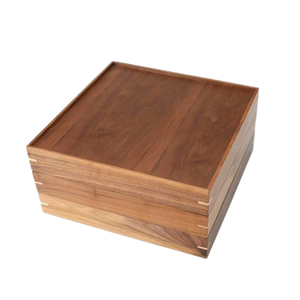 <span class=keywords><strong>Caja</strong></span> de <span class=keywords><strong>Madera</strong></span> Maciza Cuadrada Personalizada para Dulces con Tapa, 4 <span class=keywords><strong>Compartimentos</strong></span>, <span class=keywords><strong>Caja</strong></span> de <span class=keywords><strong>Madera</strong></span> para Frutos Secos, Regalo de Navidad - Product Image 5