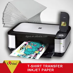 Papel de transferência laser /inkjet luz escura, para camiseta de algodão lavável, brilha no escuro