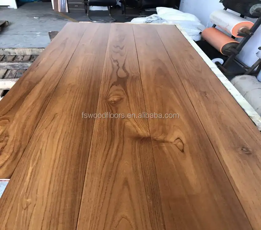 Indonesia teak hardwood flooring 1800mm long planks