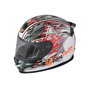 Riding Tribe calidad honge camino bicicleta niños enduro casco seguro de la motocicleta visera - Product Image 2